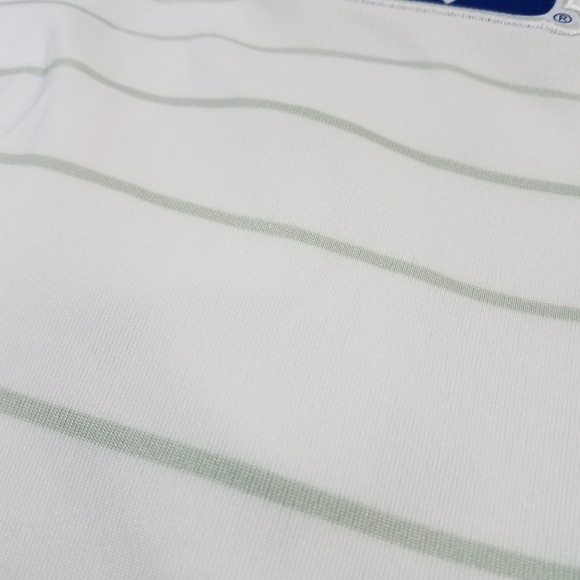 Nike Dry Duke Blue Devils Striped Polo Shirt L - Picture 7 of 8